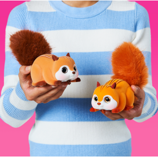 Іграшка інтерактивна "Pets Alive S1" 9565E Білочка КОРИЧНЕВИЙ