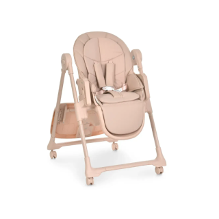Стільчик для годування El Camino Crystal 1037 Nude Pink рожевий нюд