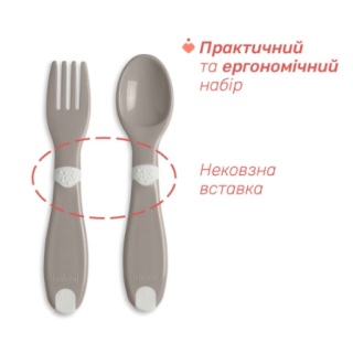 Чікко набір ложка і виделка "First Cutlery" від 12місяців 16101.30 бірюза