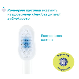 Чікко дитяча зубна щітка НАБІР з 2штук 12084.00 від 3-6 років