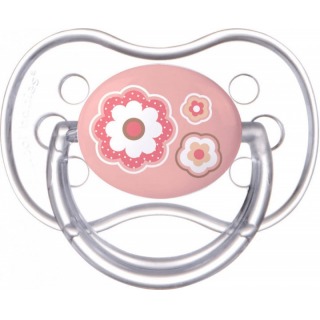 Пустушка силiк.кругла 6-18 м. Newborn baby 22/563