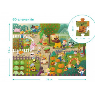 Віммельпазл. Літо у селі 300558 60ел
