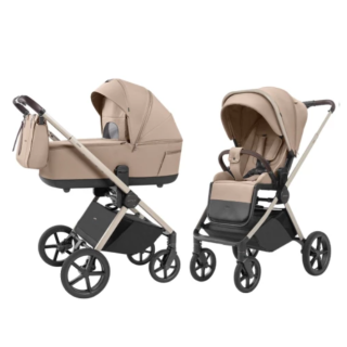 Коляска "Carello Ultra" 2в1 6527 Floral Beige